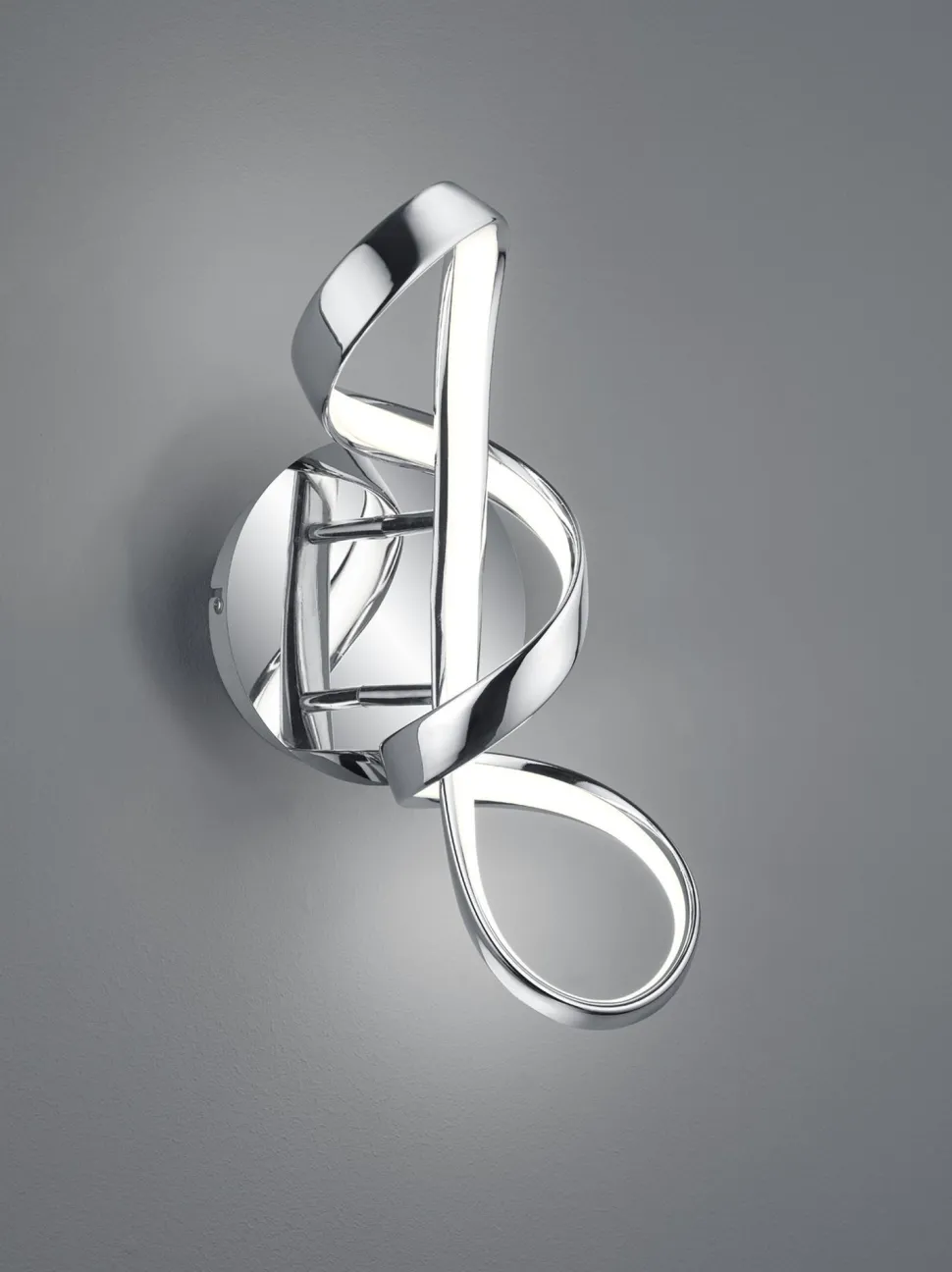 LED Wandleuchte Metall elegant H:40 cm 2400 lm dimmbar