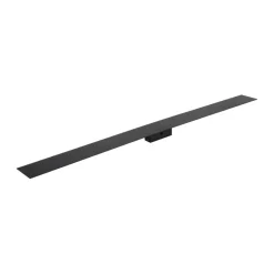 LED Wandleuchte Metall Schwarz 100 cm lang 3000 K indirekt
