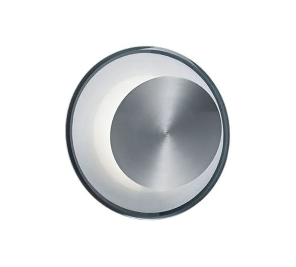 LED Wandleuchte Modern Nickel matt
