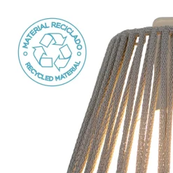 LED Wandleuchte Outdoor Akku Leuchtmittel IP54 tragbar Taupe