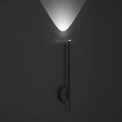 LED Wandleuchte Schalter drehbar 46,5 cm Metall Weiß 4000 K