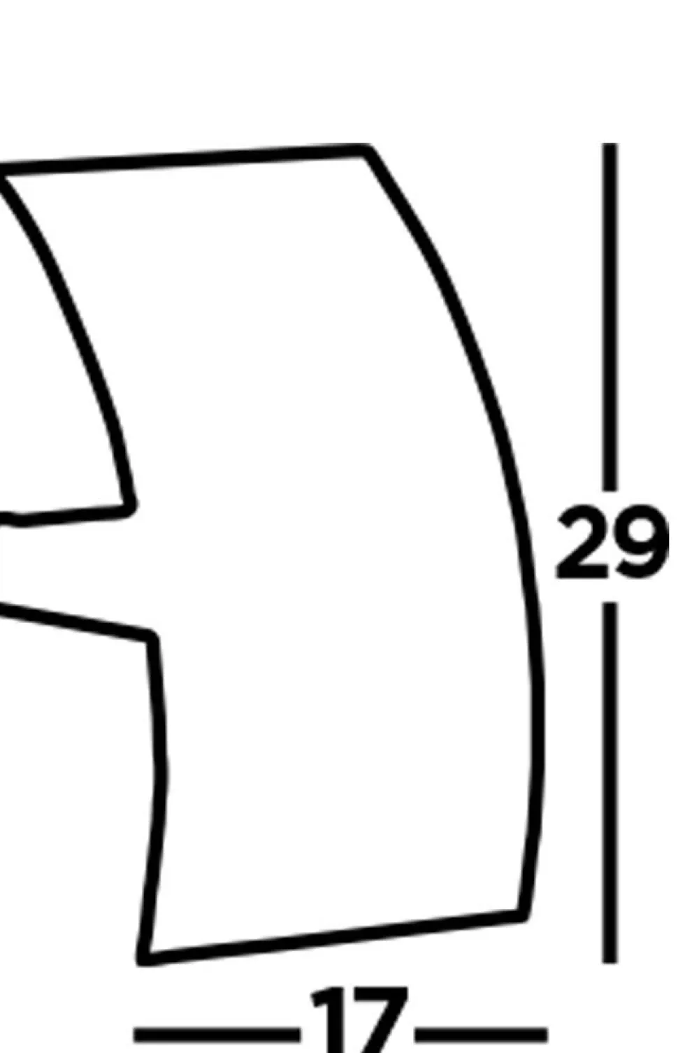 LED Wandleuchte Up Down Chrom Klar H: 29 cm Glas Metall