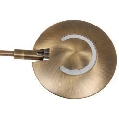 LED Wandspot in Bronze mit Stecker dimmbar beweglich