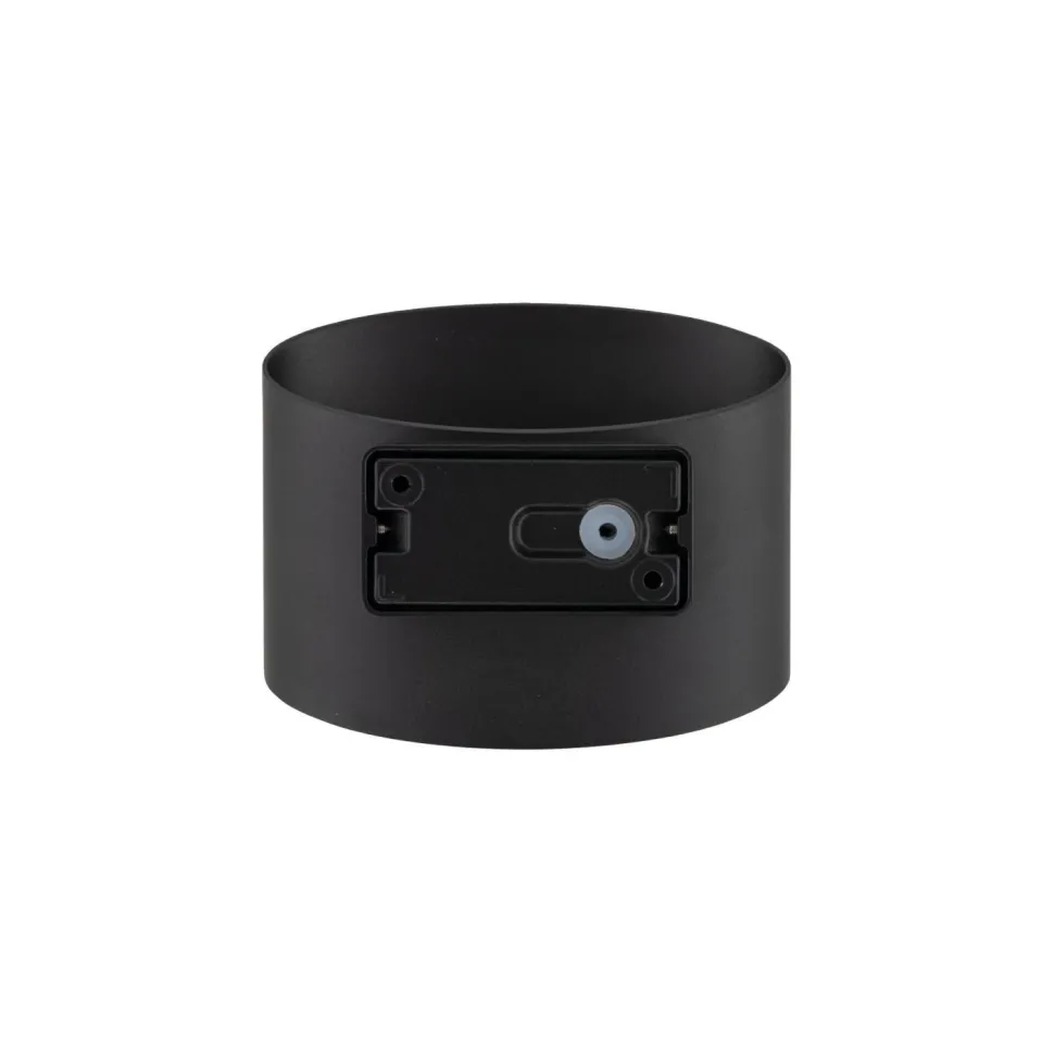 LED Wandspot Up Down Aluminium 10 W Ø17 cm IP54 Schwarz