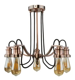 Loft Hängelampe Loft in Kupfer Antik