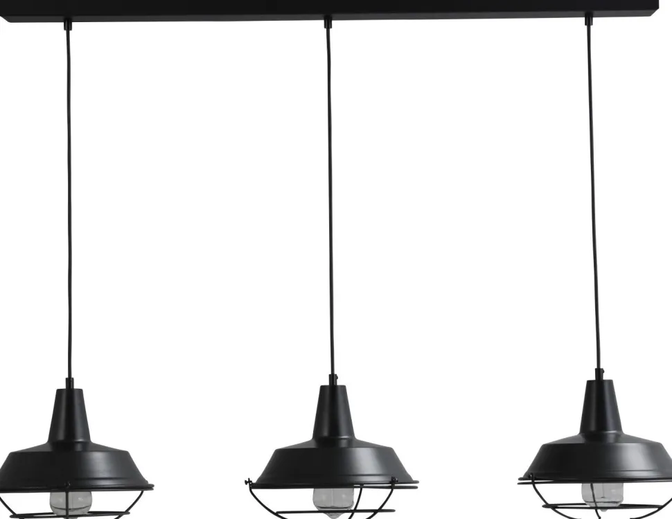 Loft Hängelampe schwarz