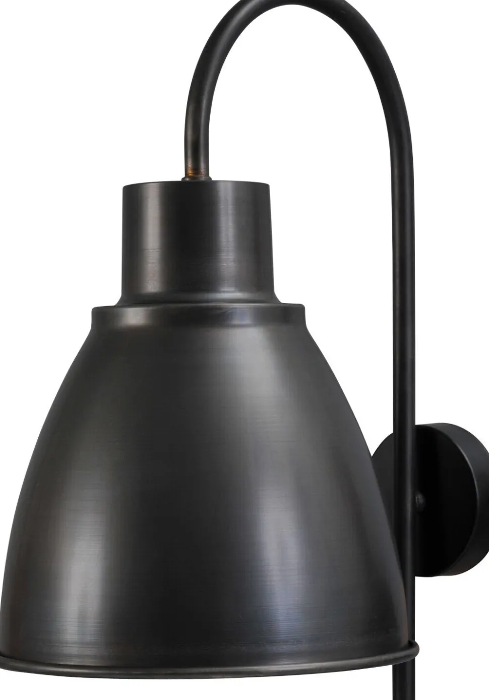 Loft Hotelleuchte E27 Loft in Schwarz Roter Metall Optik