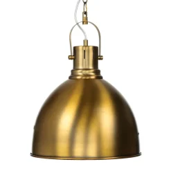 Loft Pendelleuchte in Messing antik