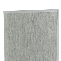 Loft Wandlampe Stoff Schirm halbrund E27 in Grau ALICE