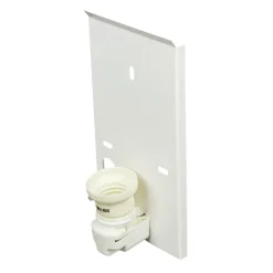 Loft Wandlampe Stoff Schirm halbrund E27 in Grau ALICE