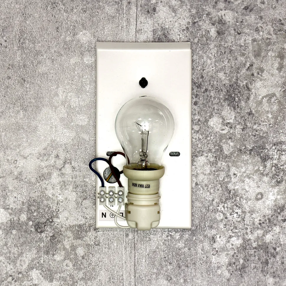 Loft Wandleuchte Stoff Schirm Pink halbrund E27 ALICE