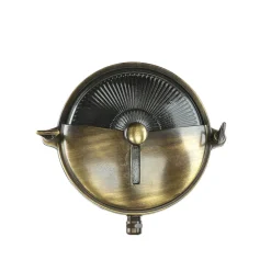 Maritime Außenleuchte Rund Ø18cm aus Messing IP64