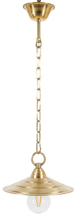 Messing Hängelampe rund Ø26cm Esstisch Küche ANGELOS