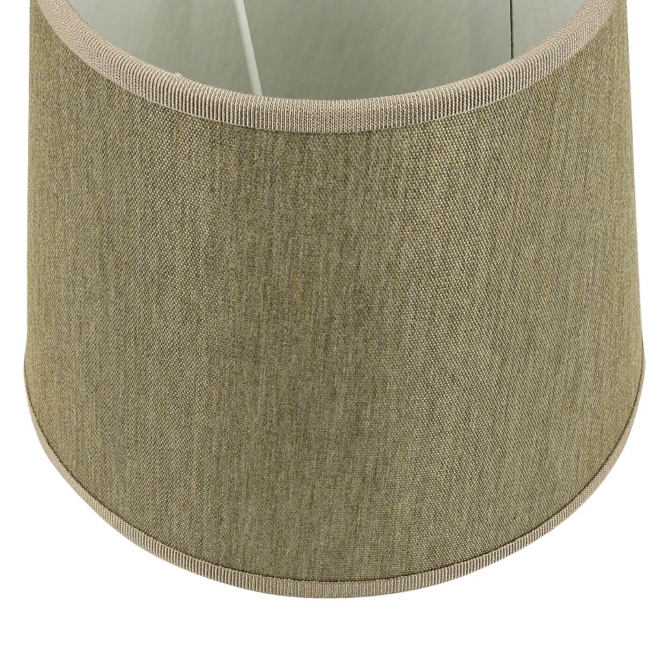 Messing Wandleuchte E27 Beige Silber elegant