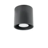 Metall Deckenlampe Anthrazit Ø10cm H:10cm klein G9