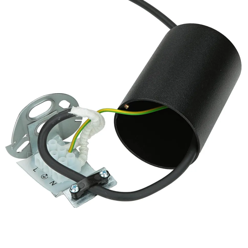 Metall Hängelampe Schwarz GU10 Modern schmal