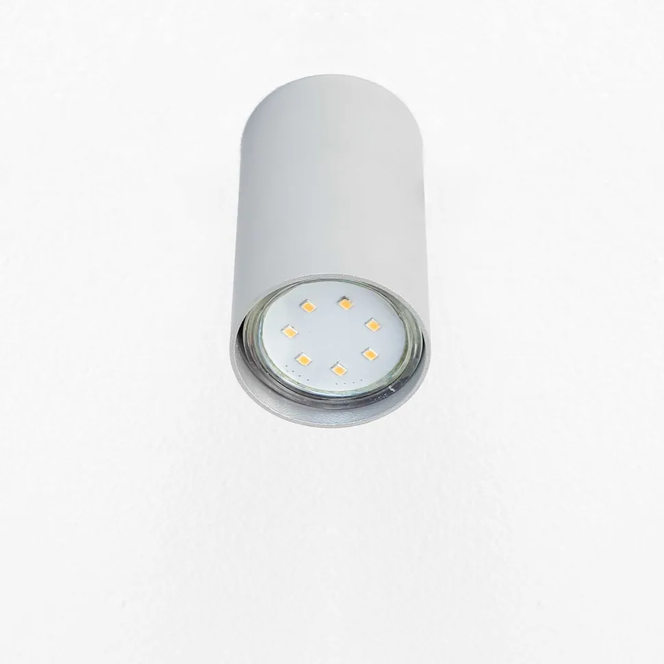 Moderne Deckenleuchte in silber M