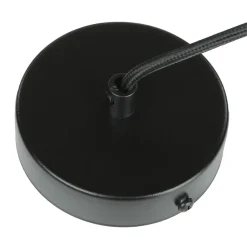 Moderne Hängeleuchte Schwarz Kupfer Ferra