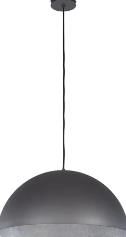 Moderne Hängeleuchte Silber Ferra