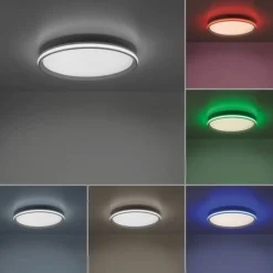 Moderne LED Deckenlampe RGB Licht Ø45 cm 2800 lm 22 W