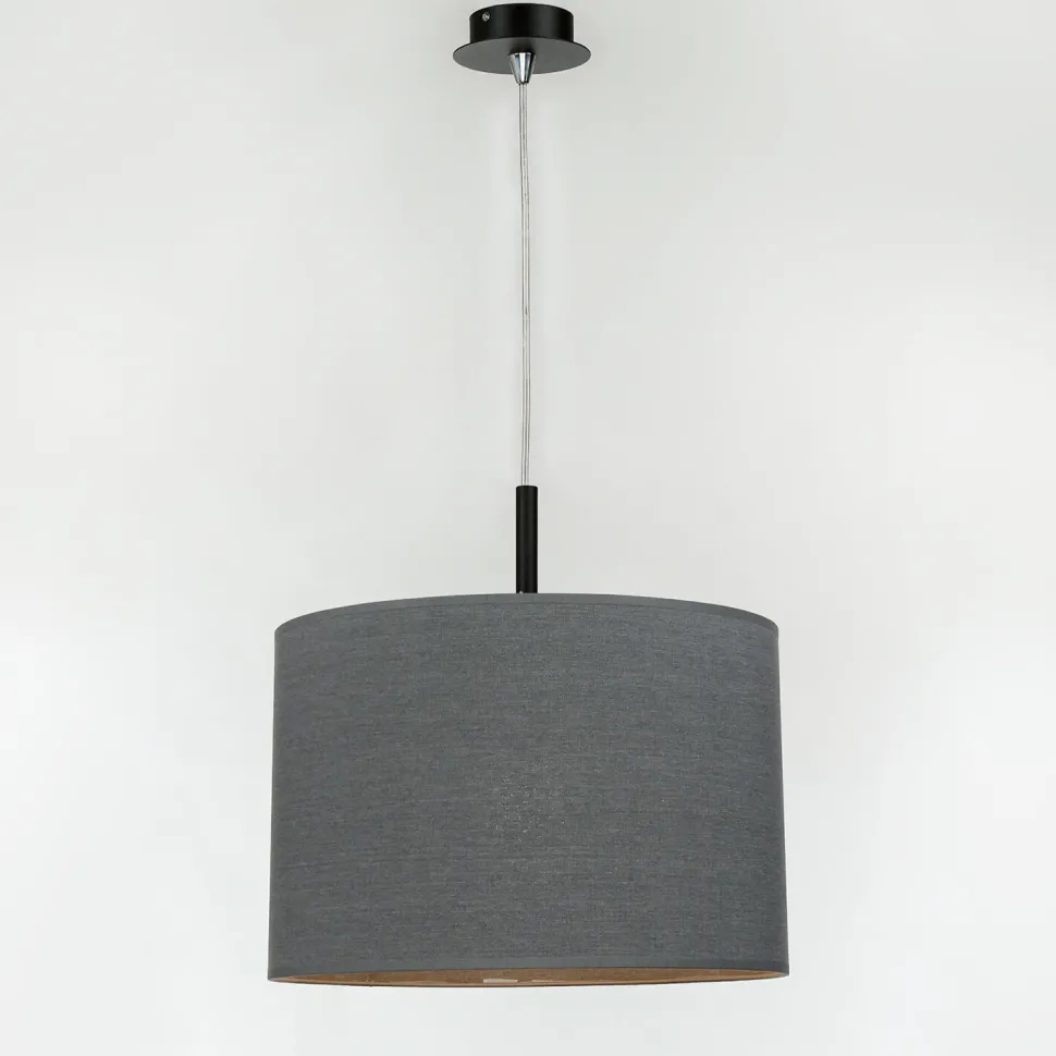 Moderne Loft Hängeleuchte in grau