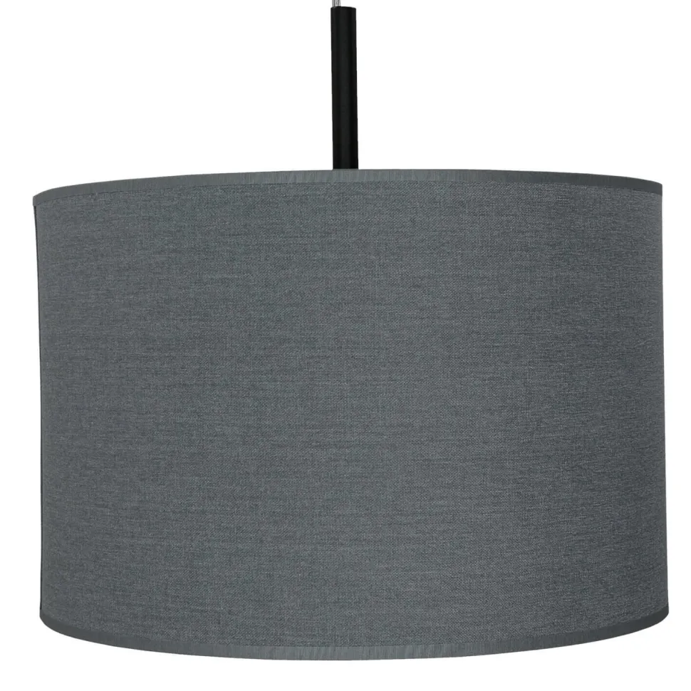 Moderne Loft Hängeleuchte in grau