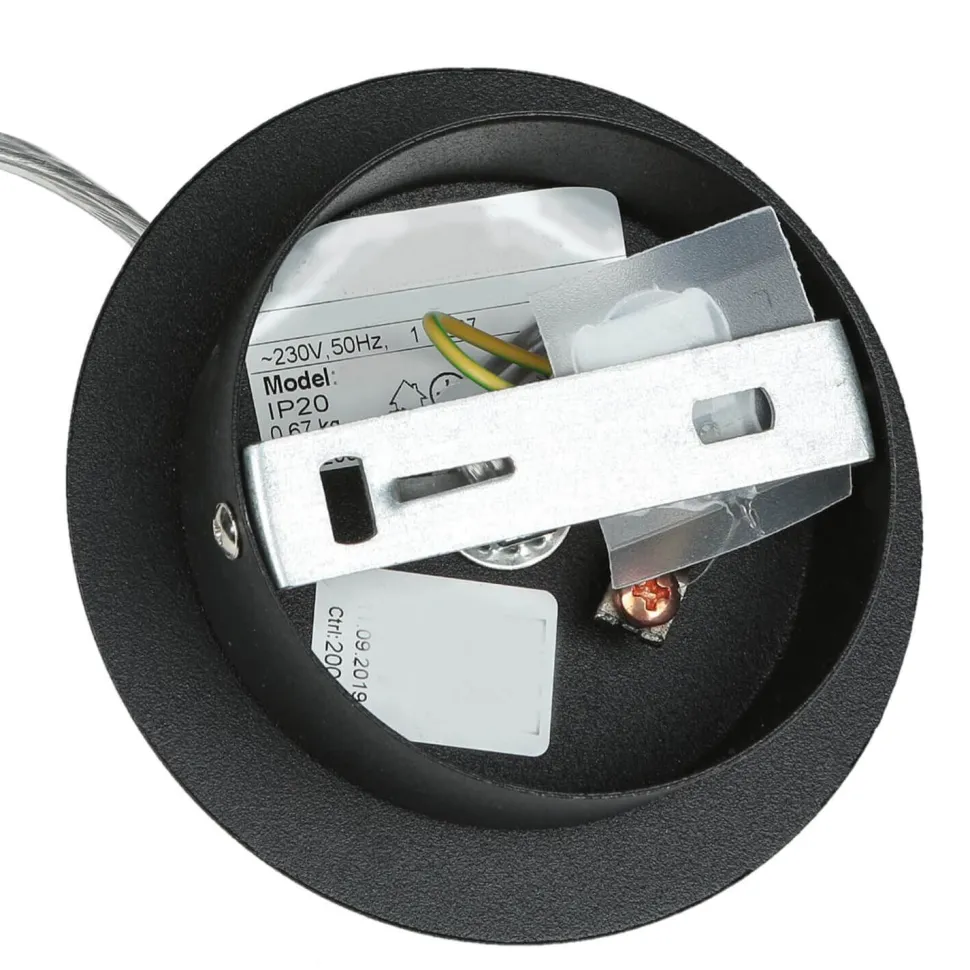 Moderne Loft Hängeleuchte in grau