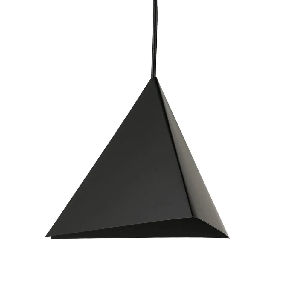 Moderne Pendelleuchte E27 Schwarz 3-flmg