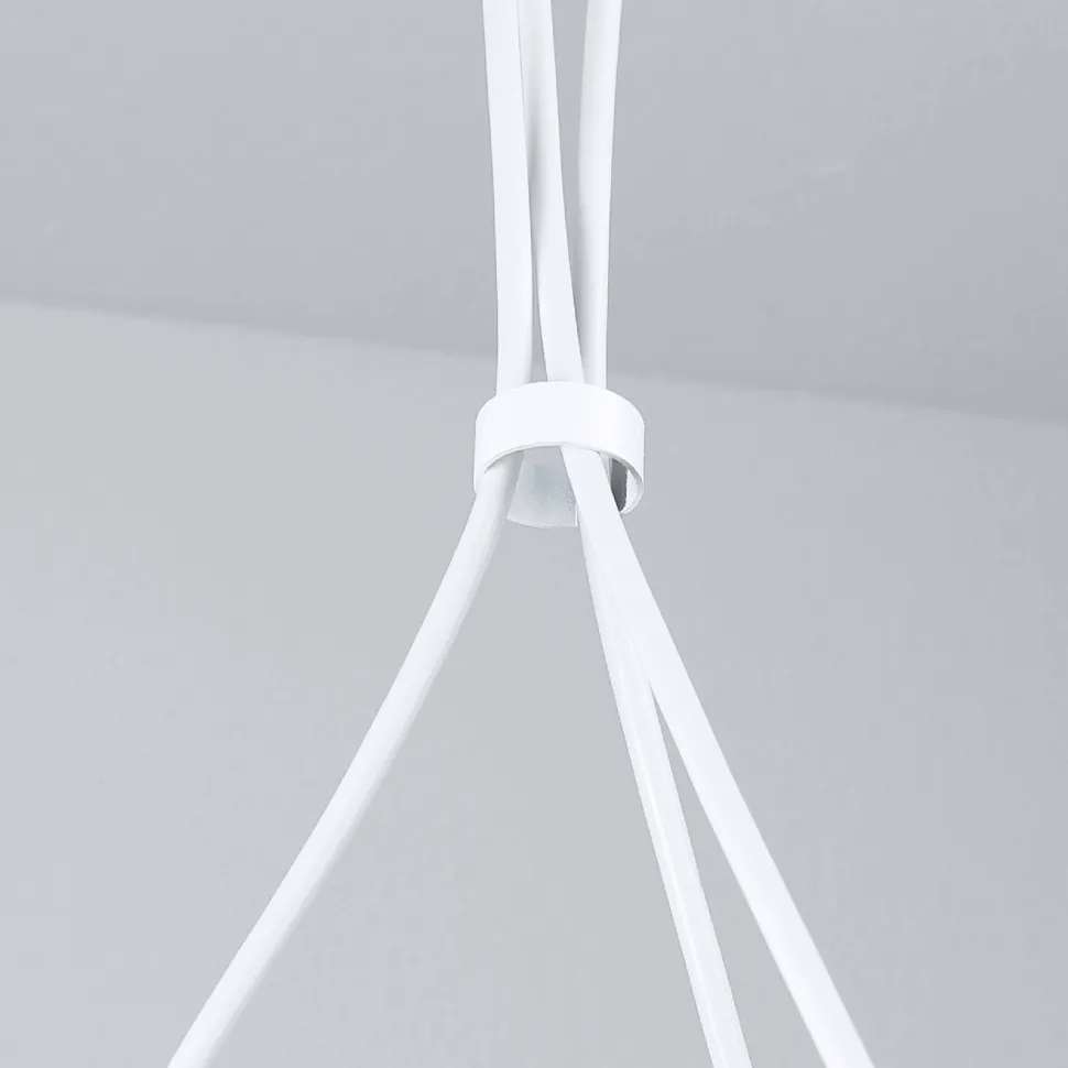 Moderne Pendelleuchte in Gelb