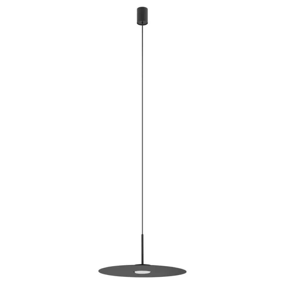 Moderne Pendelleuchte Stahl GX53 rund Ø40 cm Schwarz