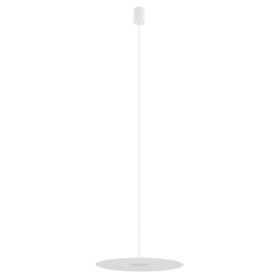 Moderne Pendelleuchte Stahl GX53 rund Ø40 cm Weiß