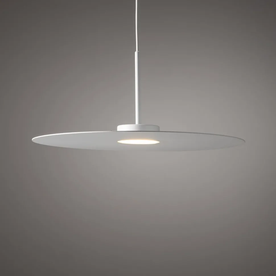 Moderne Pendelleuchte Stahl GX53 rund Ø40 cm Weiß