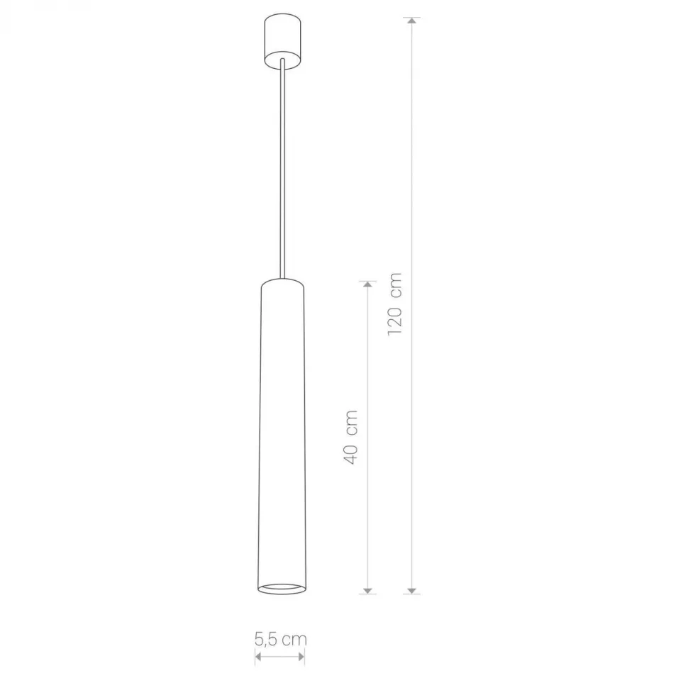 Moderne Pendelleuchte Weiß verstellbar schmal
