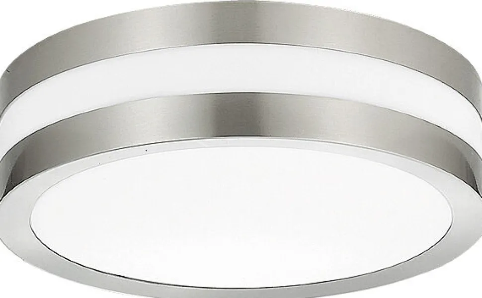 Moderne runde Außen Wandleuchte Weiß