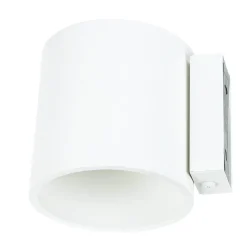 Moderne runde Wandleuchte RODA Weiß