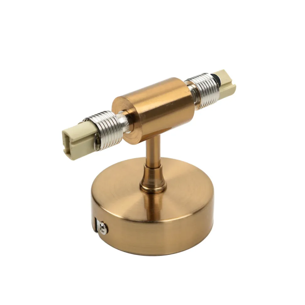 Moderne Spiegelleuchte in Messing DAVILA