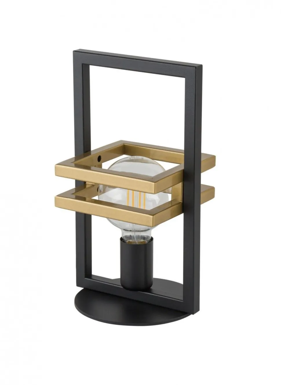 Moderne Tischlampe Schwarz Leselicht E27 32 cm klein