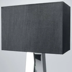 Moderne Tischleuchte schwarz