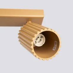 Moderner Deckenstrahler 3-flammig GU10 B: 45 cm in Gold