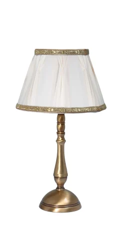 Nachttischlampe Klassisch Weiß