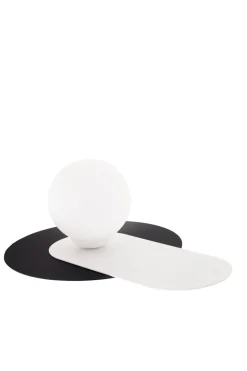 Nachttischleuchte blendarm Glas Metall E27 22 cm klein