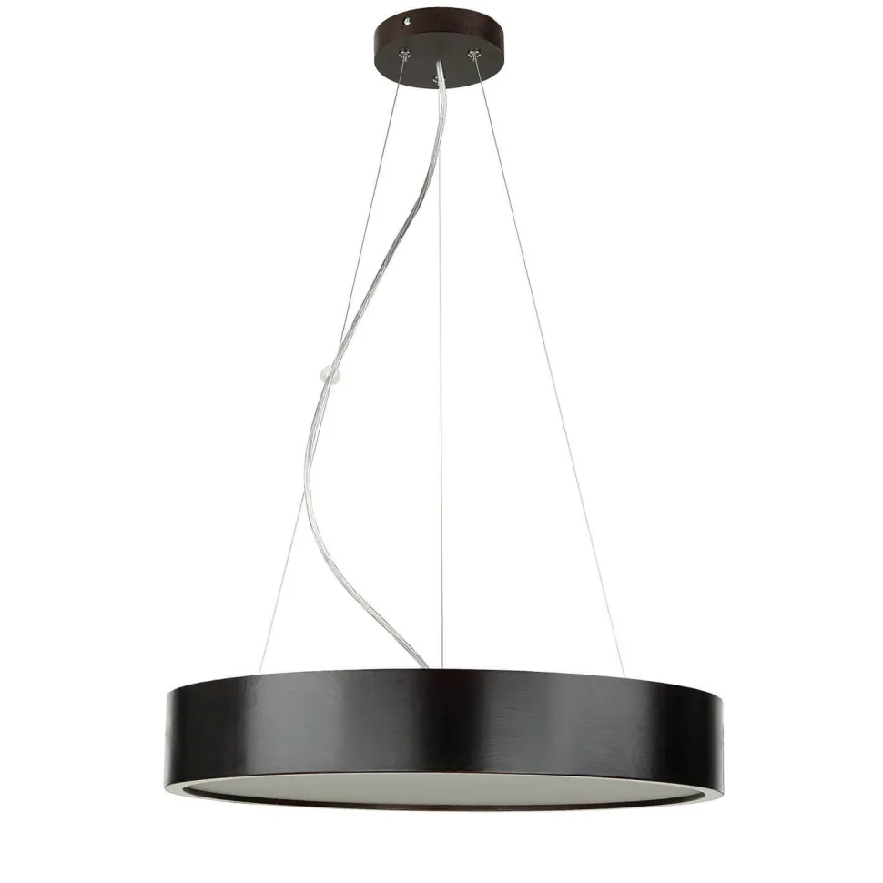 Pendel Hängelampe Holzleuchte Braun Esszimmer rund