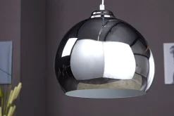 Pendellampe Ø30cm rund Retro Lampe Esszimmer Kugel