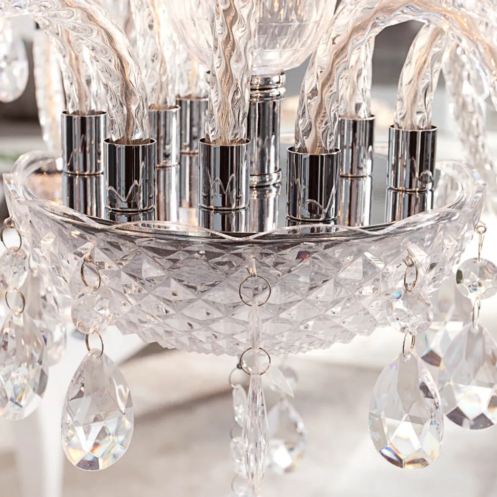 Pendellampe E14 Klassisch imposant Kronleuchter