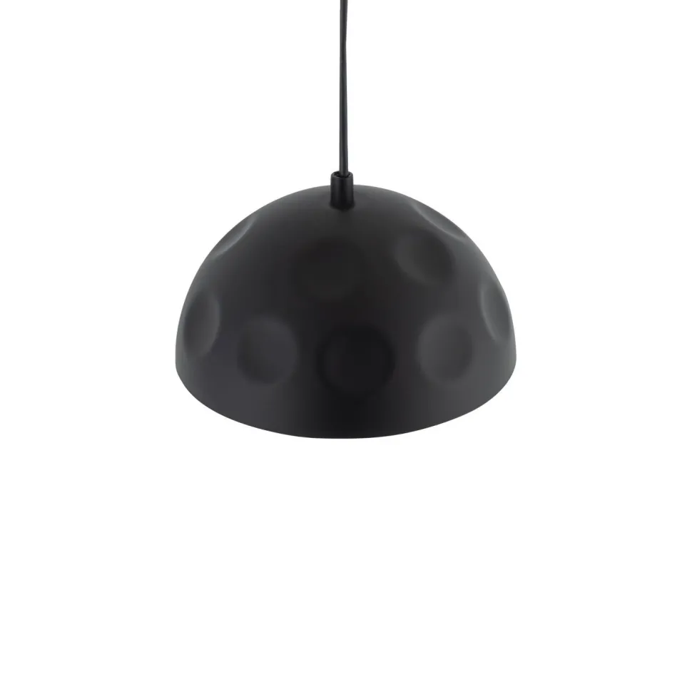 Pendelleuchte Ø 33 cm E27 in Schwarz Gold matt