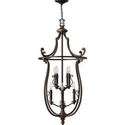 Pendelleuchte ANABELL 9 Bronze kürzbar Hängelampe