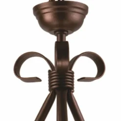 Pendelleuchte Braun Metall Esstisch Rustikal 3xE27