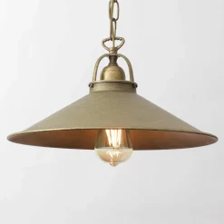 Pendelleuchte Bronze Antik Groß Handarbeit