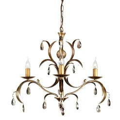 Pendelleuchte CANDELA 10 Bronze Lampe Esstisch