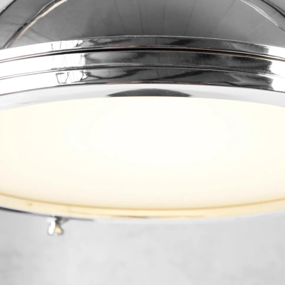 Pendelleuchte Ø45cm Industrie Wohnzimmerlampe Chrom